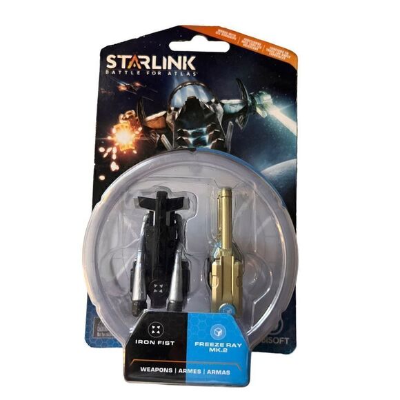 Starlink Battle for Atlas Weapons Pack Iron Fist+Freeze Ray MK.2 New - Picture 1 of 2